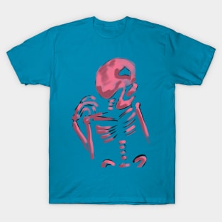 Pink skeleton T-Shirt